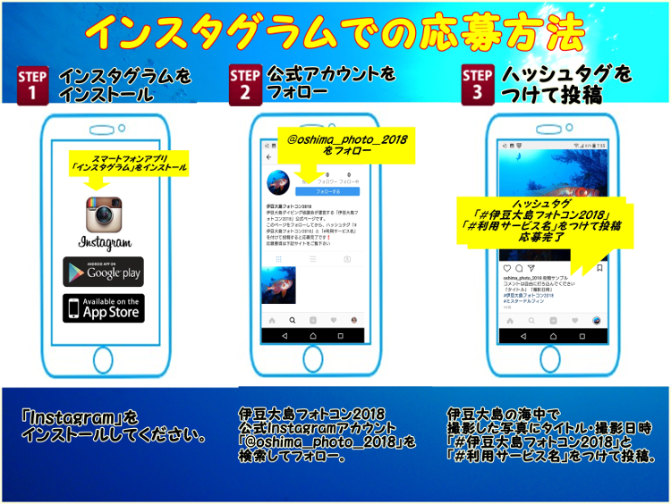第3回伊豆大島ダイビングフォトコンテスト2018